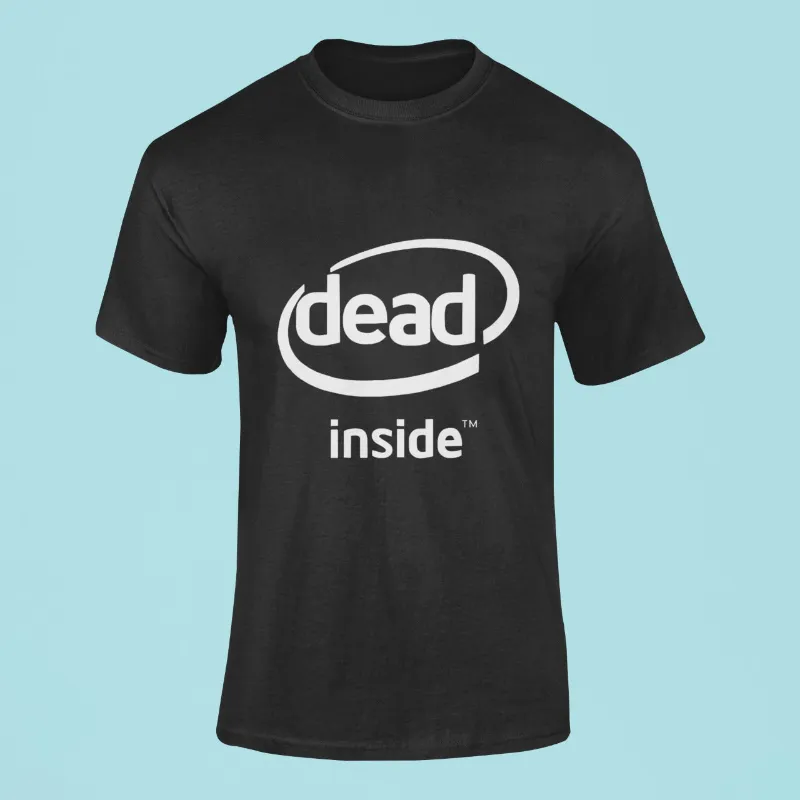 The Static Store dead inside shirt graphic t-shirt