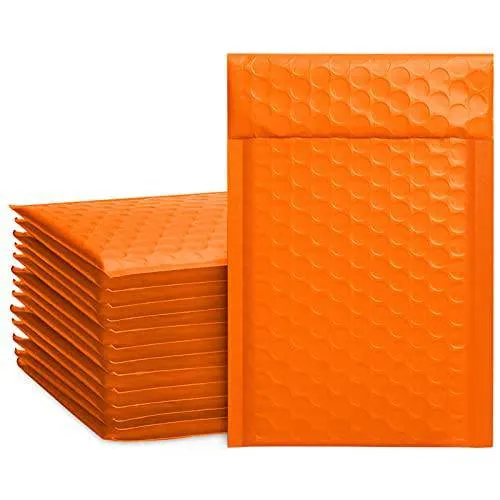 JiaroPack orange mailing envelopes for shipping documents