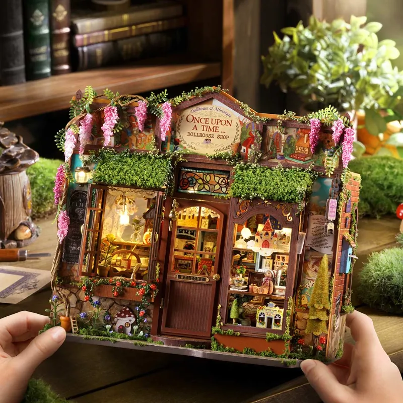 Fifijoy faye dollhouse miniature model