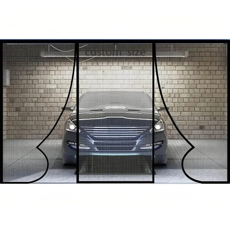 Lygfzf garage door screen for ventilation and protection
