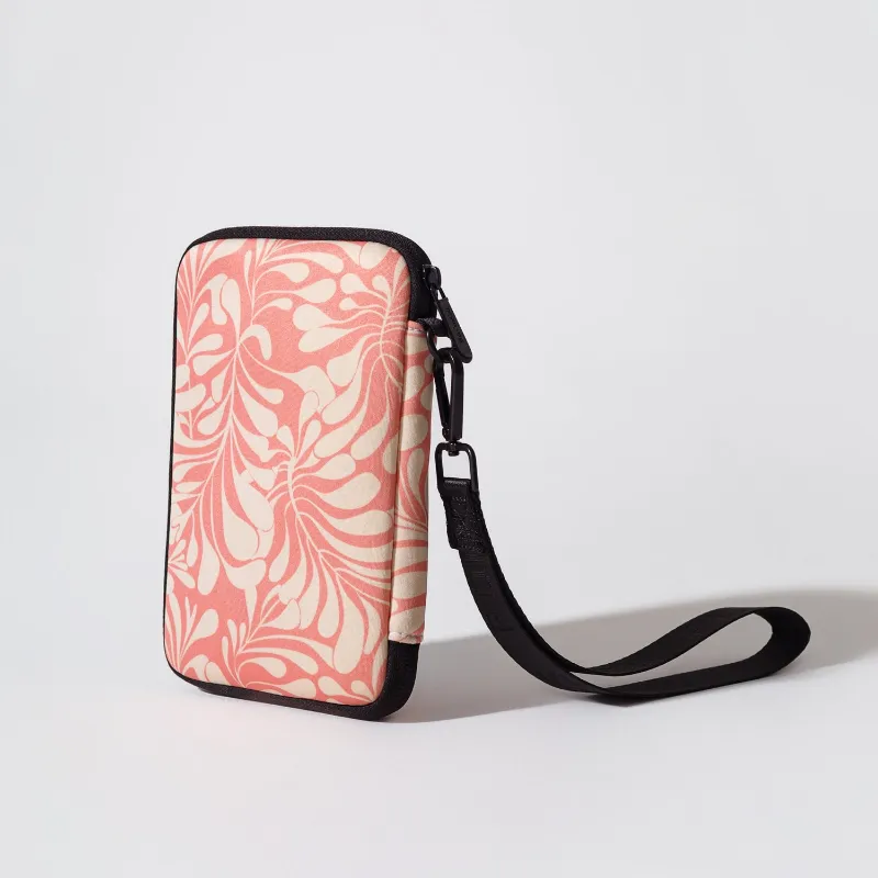 Pop Ups Brand passport wallet in black