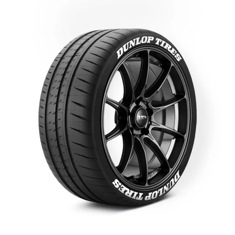 Tyre Wall Stickers Dunlop tire stickers for vehicle customization