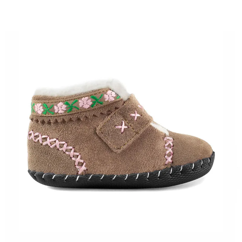 Pediped infant slippers for soft indoor wear