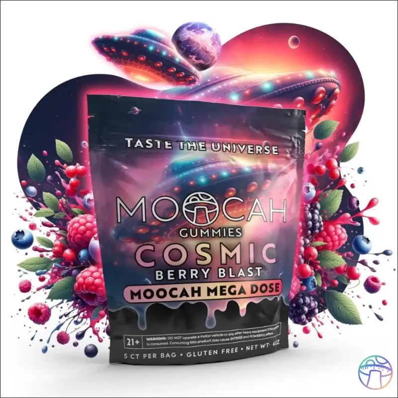 Moocah World moocah mushroom gummies