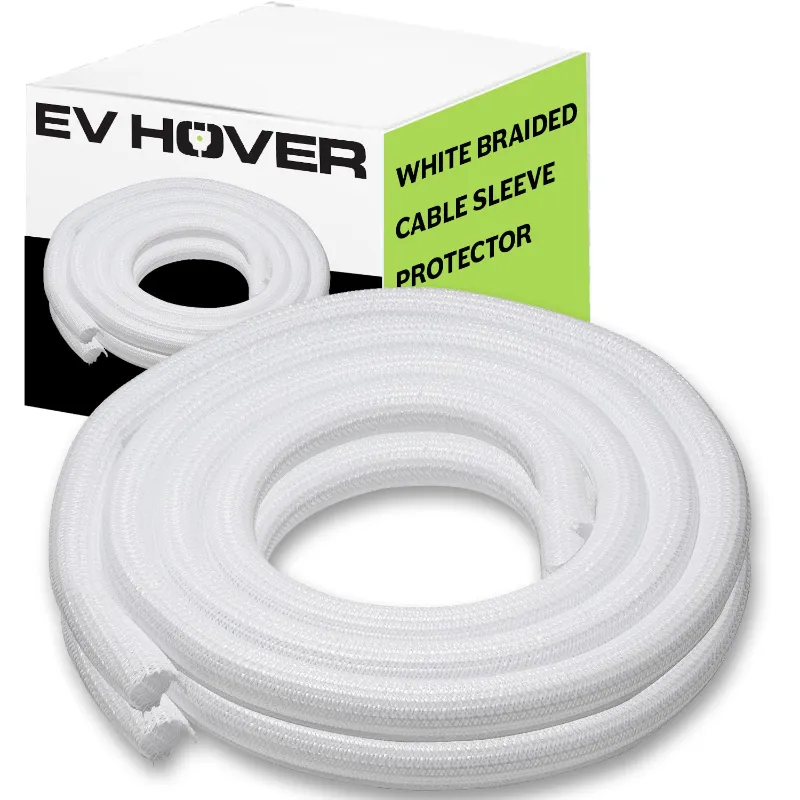 EV Hover braided cable sleeves protective cover