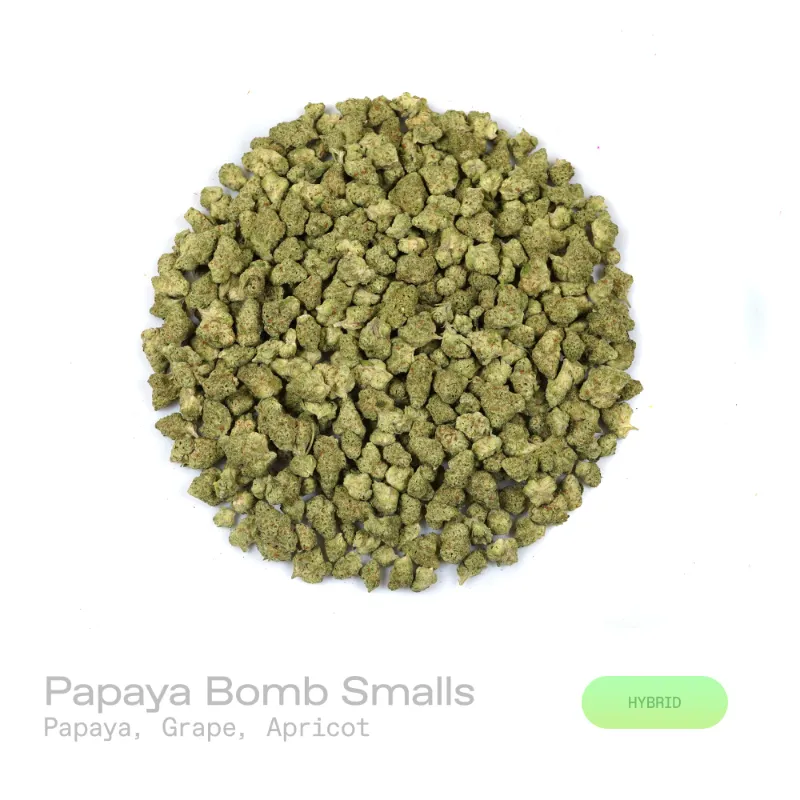 Hipuffy papaya bomb cannabis strain