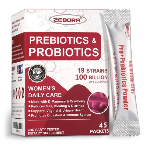 ZEBORA best pre probiotics for women supplement guide