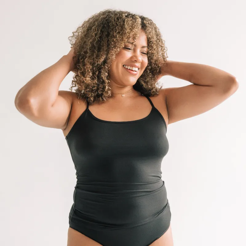 Vibrant Body Company spaghetti strap tank top
