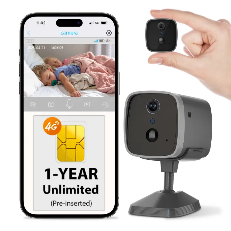 EIOTMART SIM card camera for cellular network video monitoring