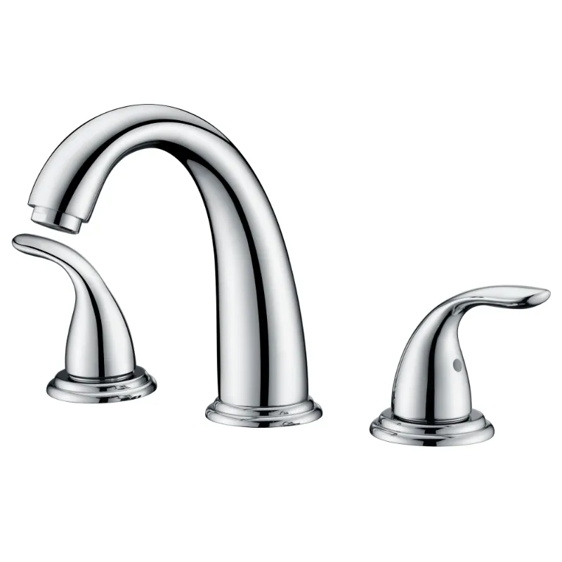 Sumerain Faucet deck mounted tub faucet with dual handles