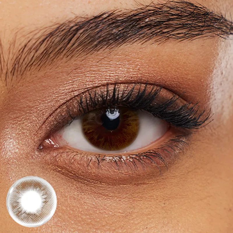 GLOCOLENS hazel contact lens