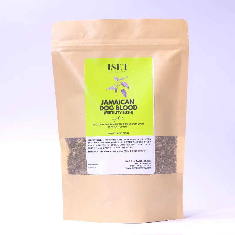 Iset by Nature dog blood bush herbal remedy