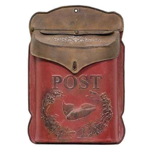 The Fox Decor box letter box for mail and letter storage
