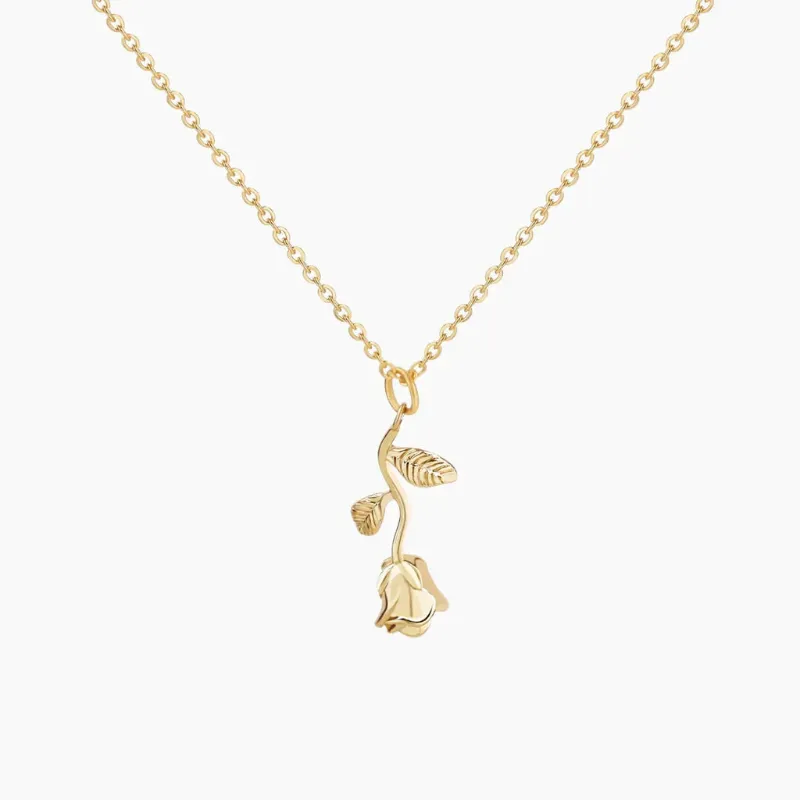 Dorado rose gold necklace