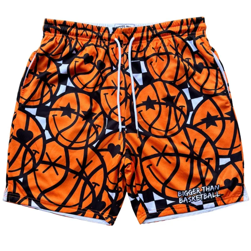 Youth-sized basketball shorts