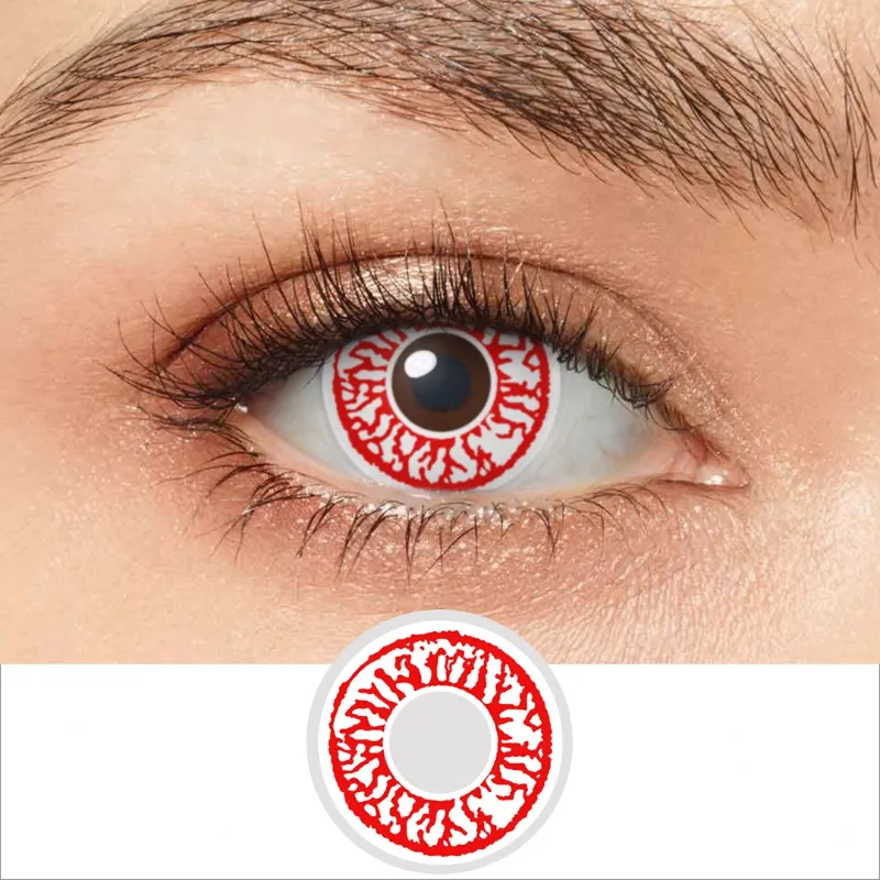 PsEYEche bloodshot eye contact lenses