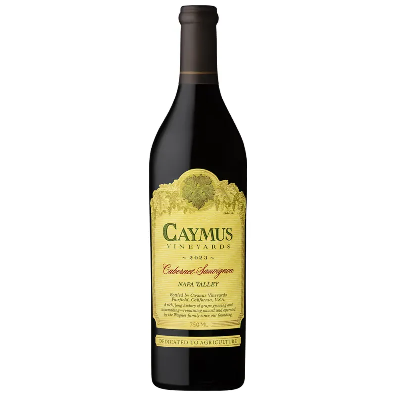 Mr.D Wine caymus cabernet sauvignon bottle