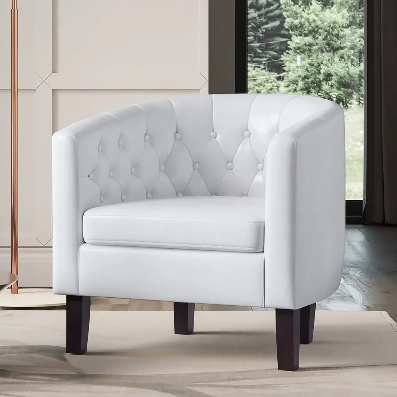 Belleze accent chair for living room or bedroom