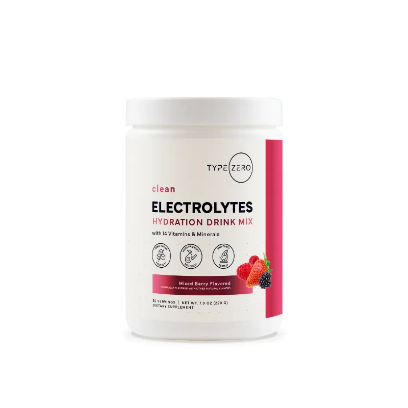 Type Zero Health electrolite drink