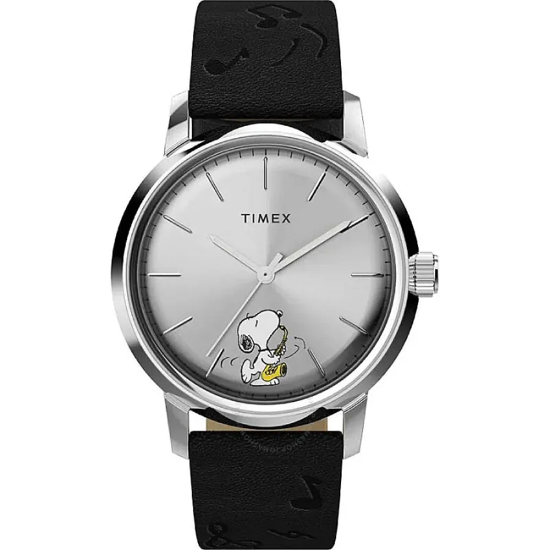 Watches of America mens timex x peanuts marlin automatic tw2w68800