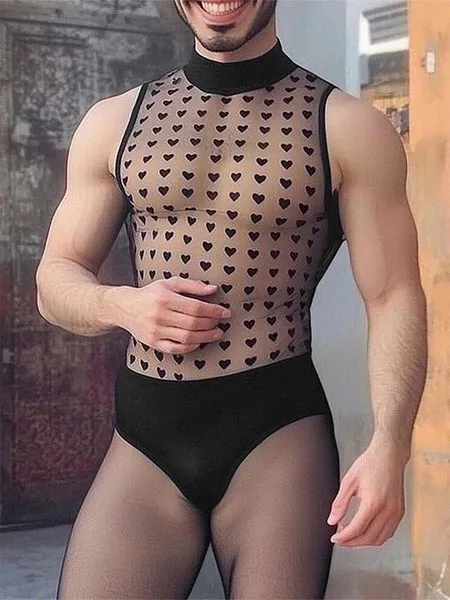 Incerunmen mens bodysuit