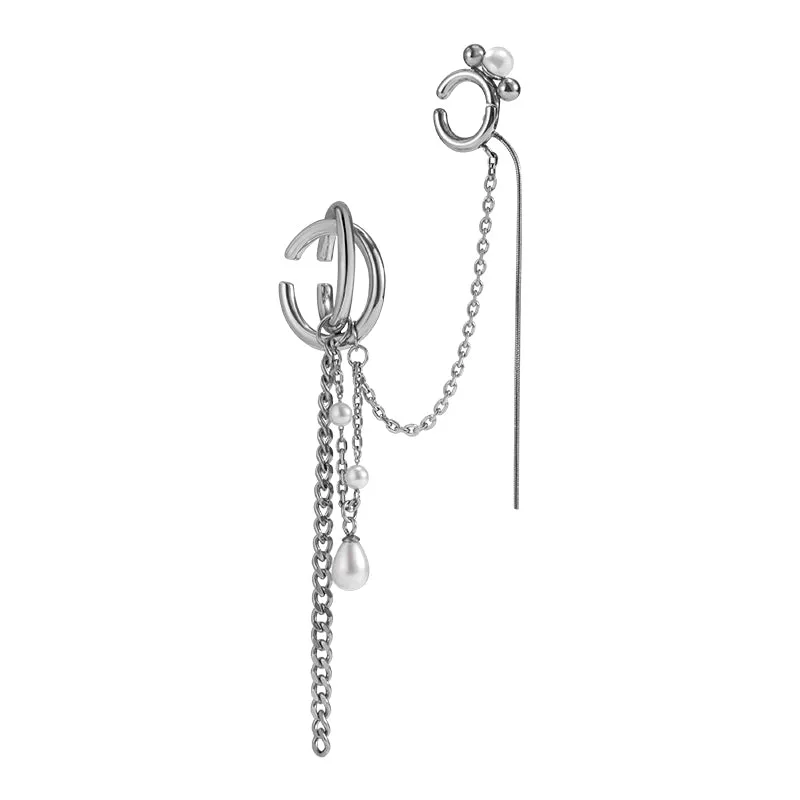 Blackhead Shop pearl ear cuff