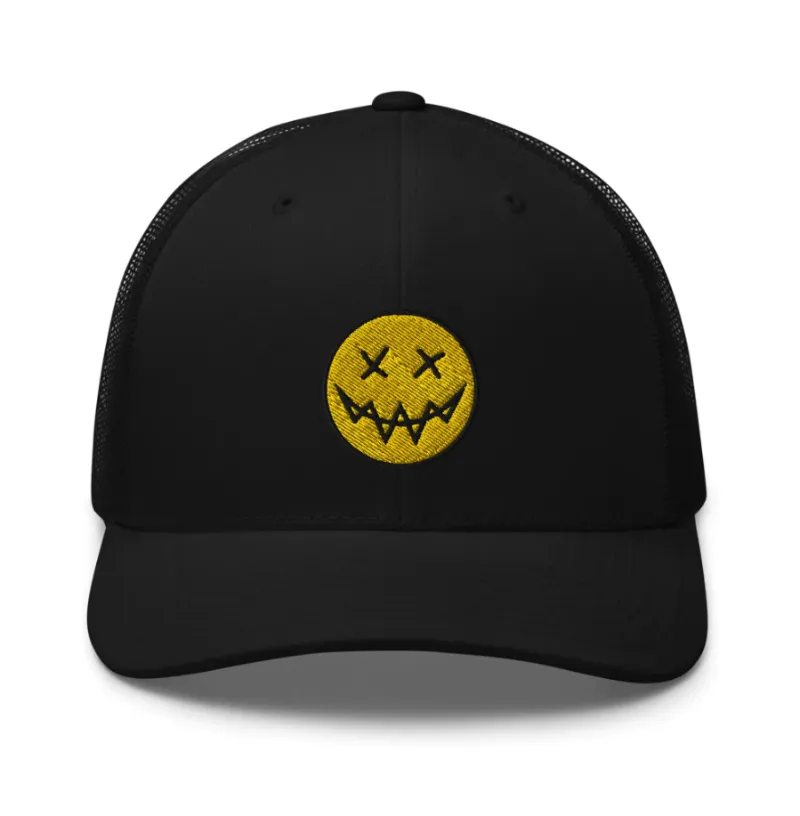 Dubby Energy black smile hat