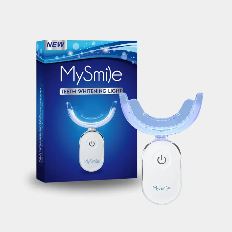 My Smile teeth whitening light device for at-home whitening treatments