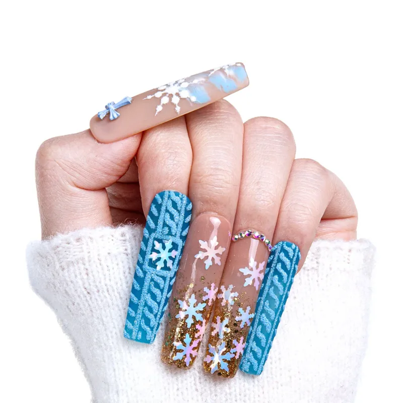 Lovful christmas press on nails