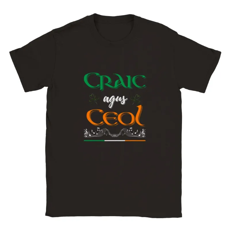 Urban Celt ceol agus craic t-shirt