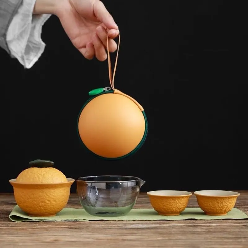 RORA TEAPOT tea travel portable brewing set