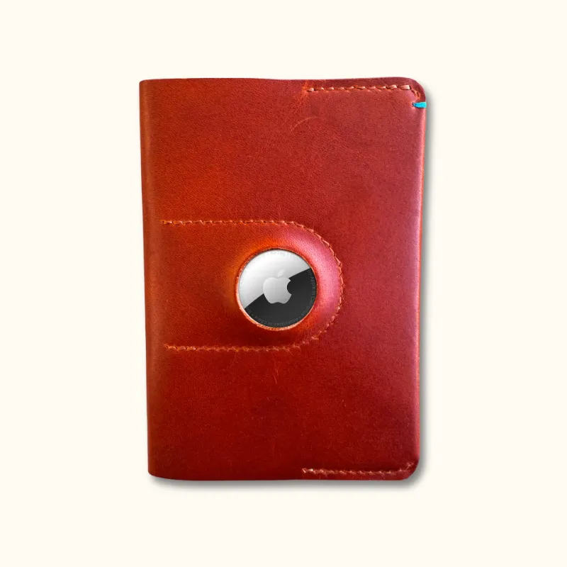 Bluebonnet Case Passport Holder with AirTag