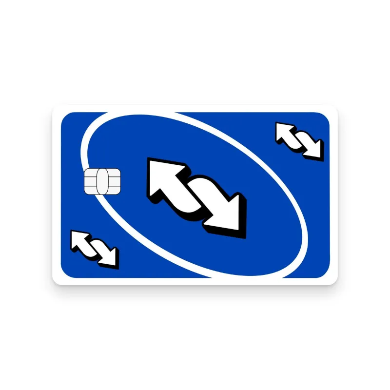 Pettypurse uno reverse card sticker