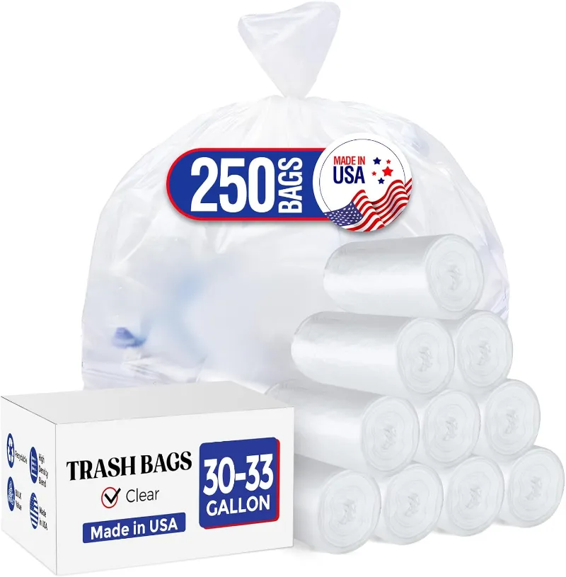 JiaroPack 13 gallon trash bags for everyday waste