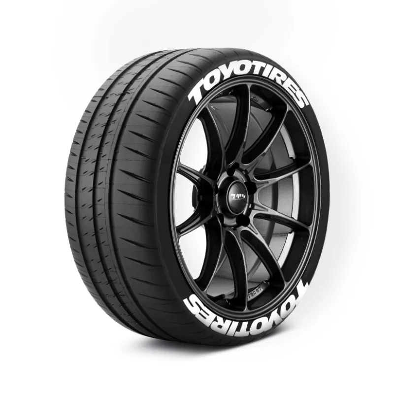 Tyre Wall Stickers Toyo tires sticker for wheel customization