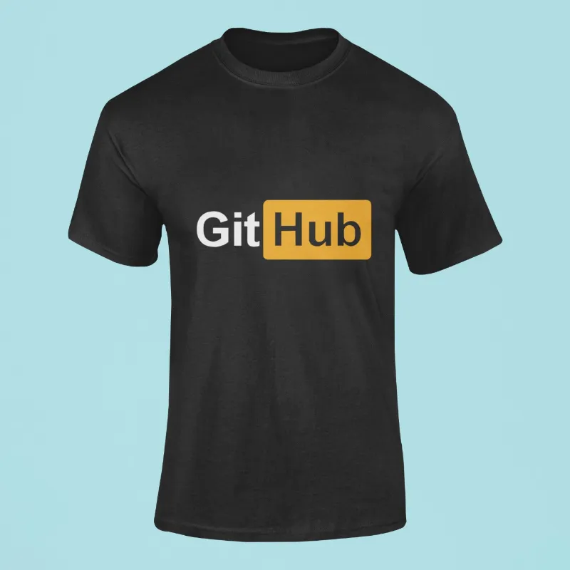 The Static Store github shop graphic t-shirt
