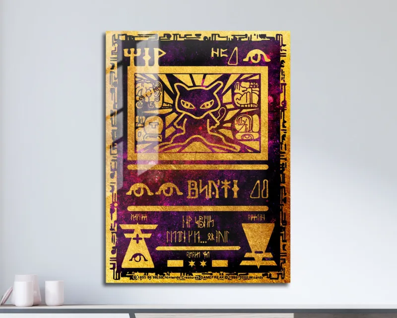Anime Town Creations metal mew card