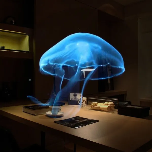EP LIGHT hologram projector casting light display