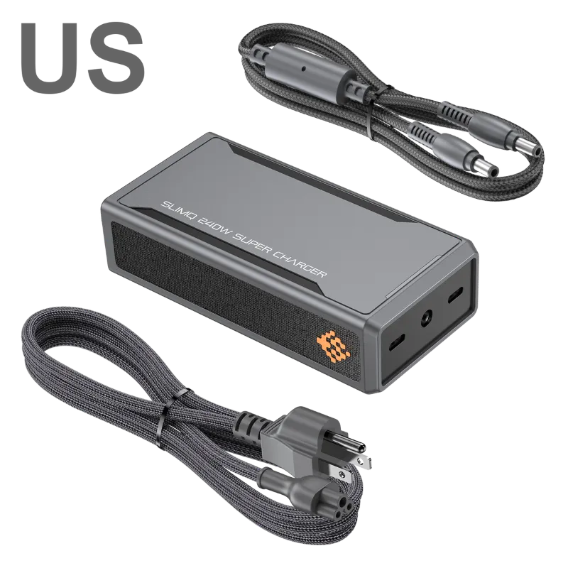 SlimQ 240w usb c charger