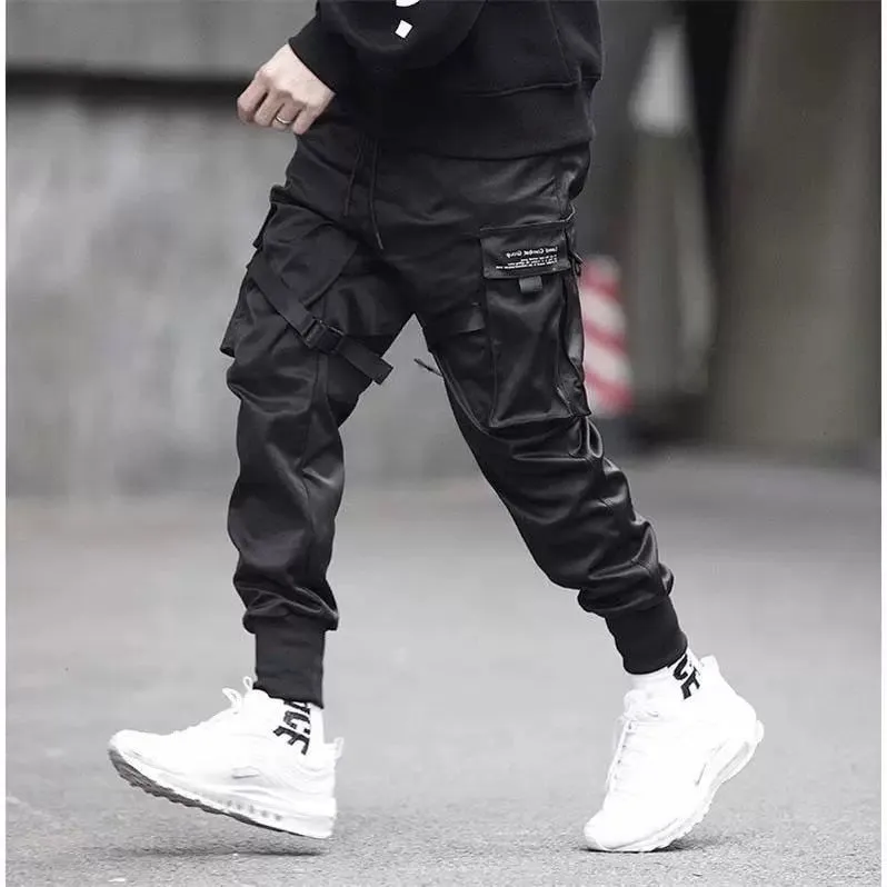 Niepce Inc black joggers men