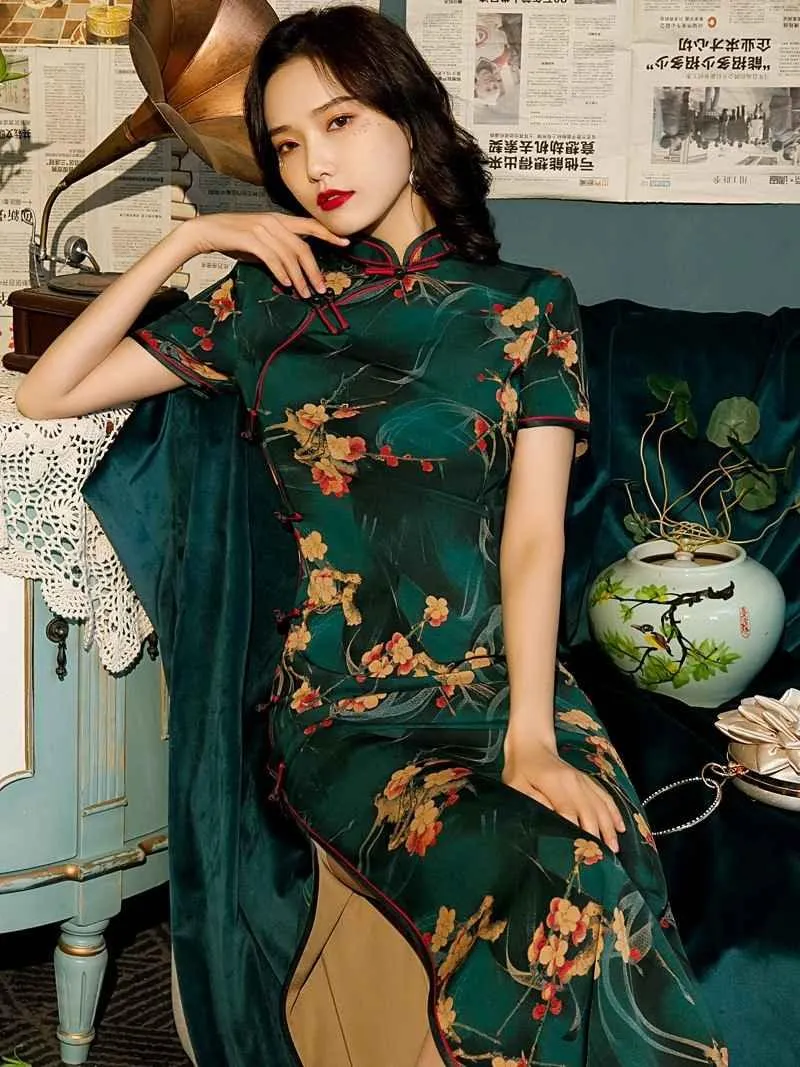 Yandan Hanfu qipao dress