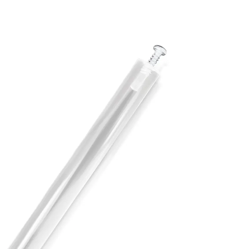 GlideLok baby proof door handle safety cover fitted over a doorknob