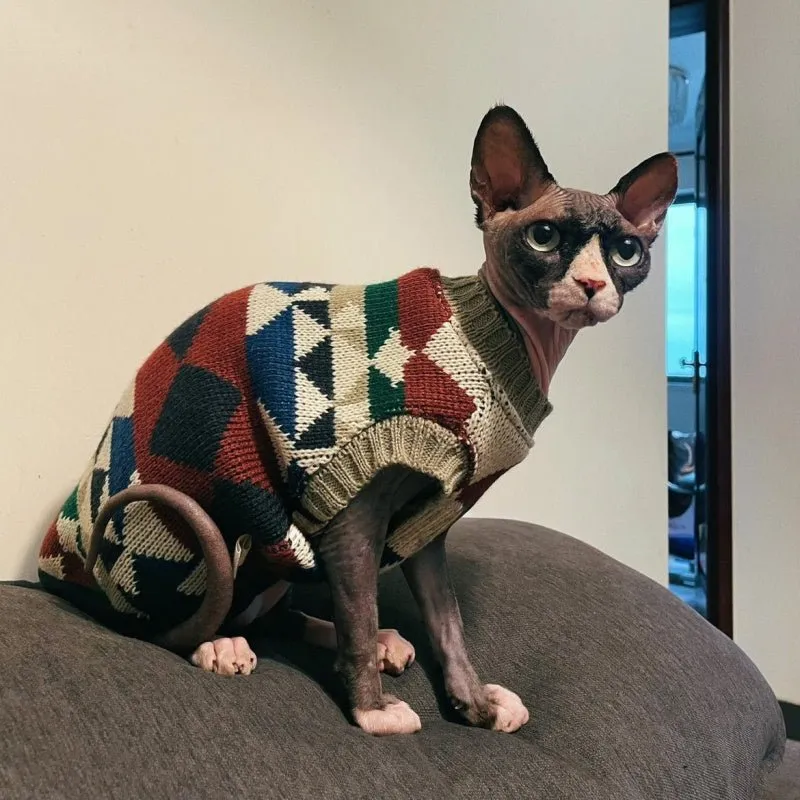 Pikapika egyptian hairless cat plush toy