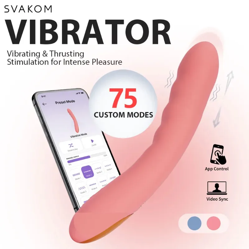 SVAKOM remote control vibrator