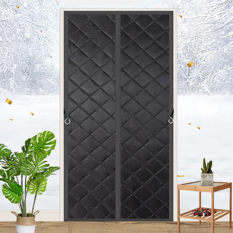 Lygfzf thermal insulated door curtain for energy efficiency
