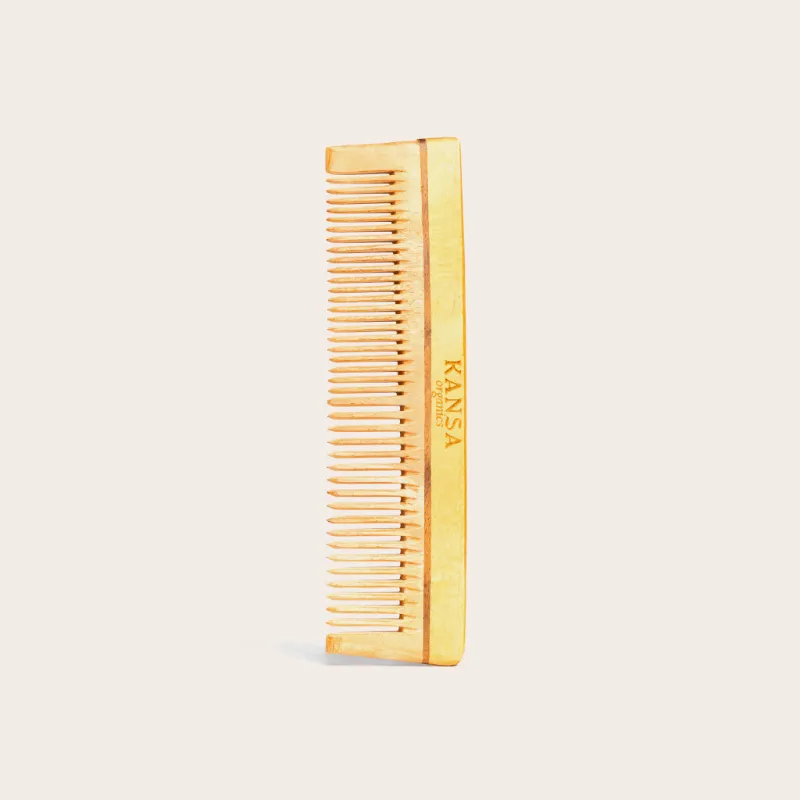 Kansa Organics neem comb hair comb