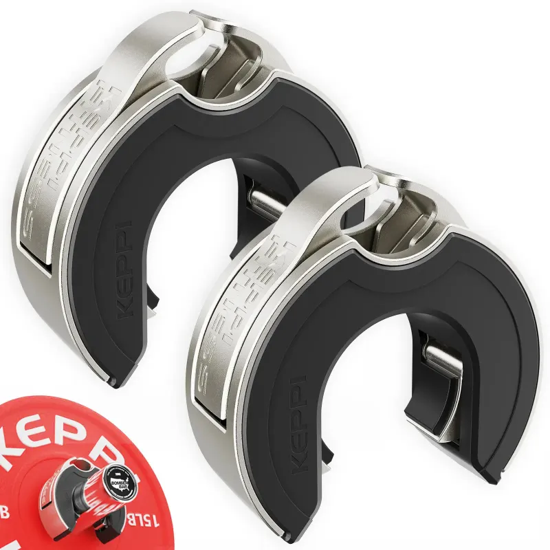Keppi Fitness CAP Barbell Olympic Spring Clip Collars barbell collars