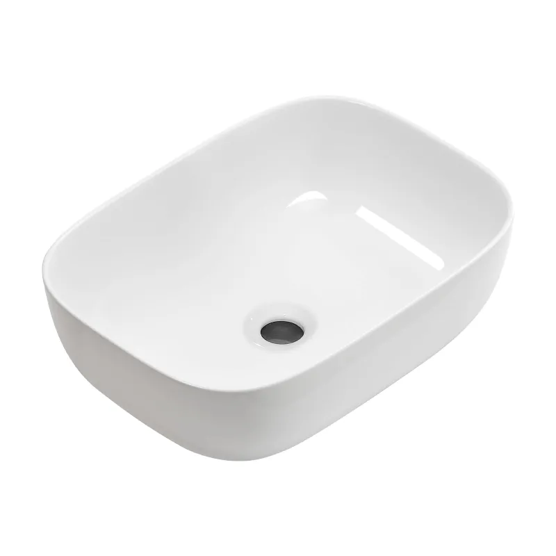 Bazyths modern vessel sink and vanity set for a sleek bathroom