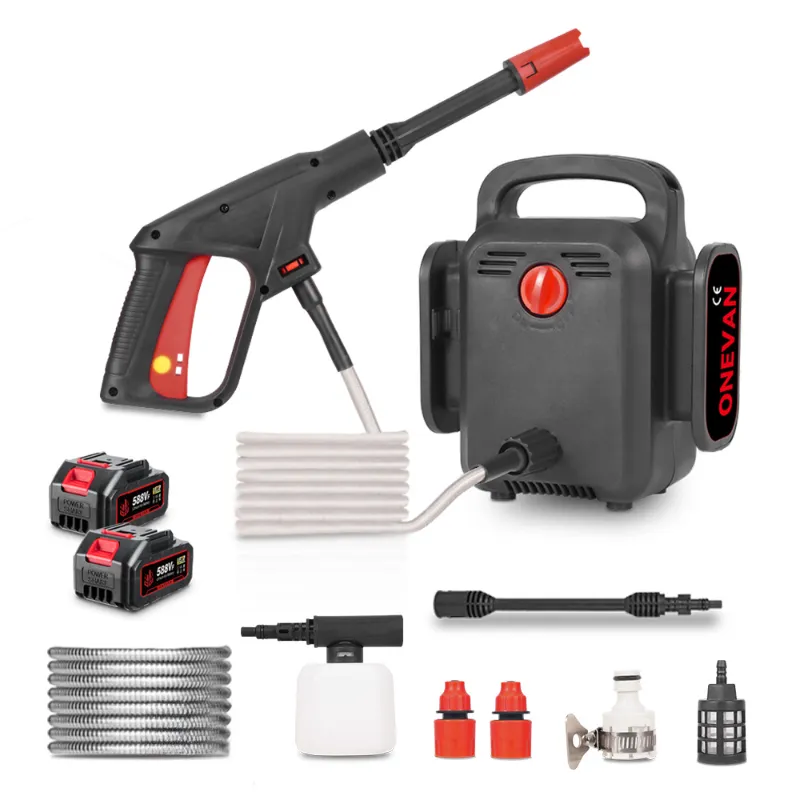 ONEVAN portable pressure washer for outdoor cleaning anywhere