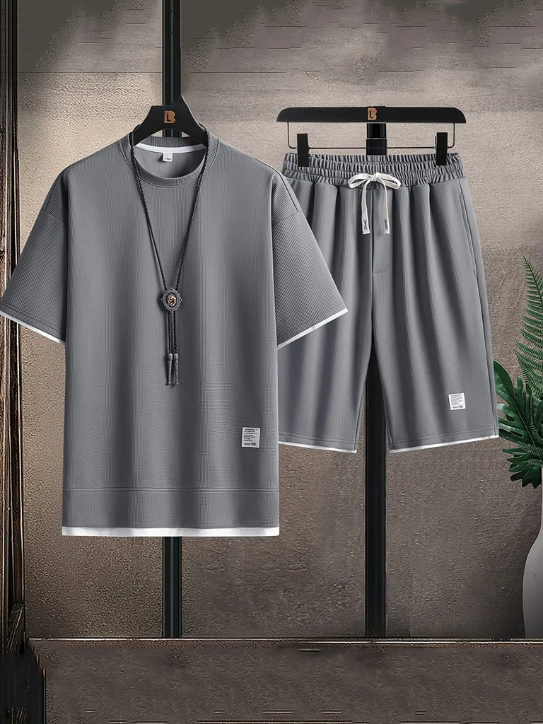 Harbor & Thorne waffle knit set loungewear set